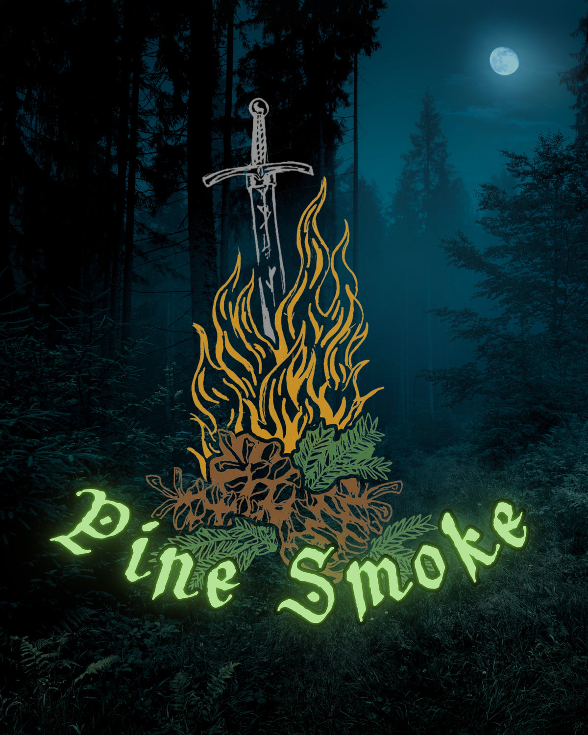 Pine Smoke - Herbal Beard Oil